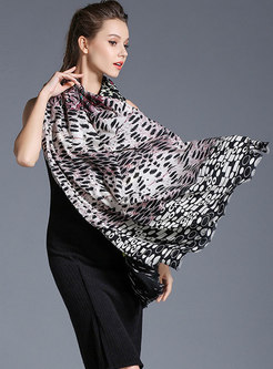 Stylish Print Tassel Woolen Scarf