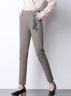Casual High Waist Easy-matching Pencil Pants