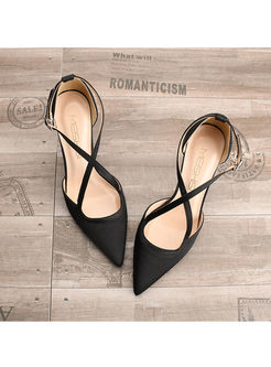 Stylish Pointed Head High Heel Shoes