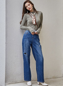 Casual Loose All-matched Comfortable Straight Pants