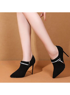 Pointed Head High Heel Shoes