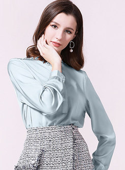 Elegant Embroidered Pullover Blouse