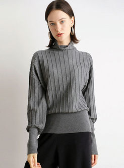 Turtleneck Loose Long Sleeve Sweater