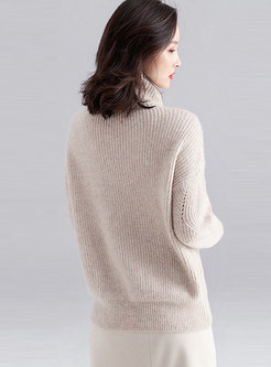 Turtleneck Straight Loose Pullover Sweater