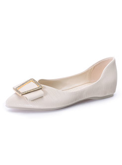 Pointed Toe Slow-cut All-matched Flats