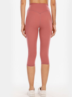 Tight High Waisted Hip-lifting Breathable Sports Pants