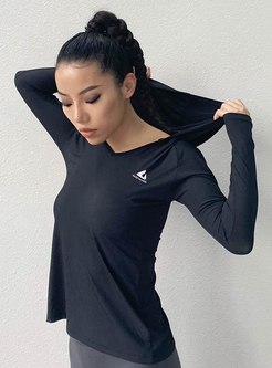 Long Sleeve Tight Breathable Sports Top