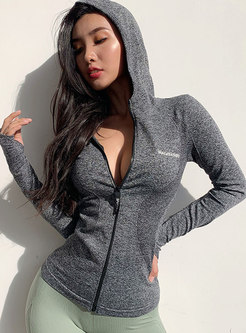 Hooded Tight Quick-drying Sport Jacket