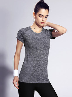 Short Sleeve Pullover Quick-drying T-shirt