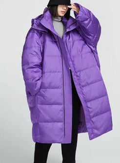 Removable Hooded Long Oversize Puffer Coat