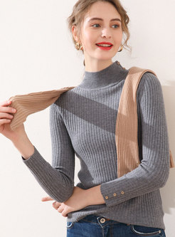 Long Sleeve Pullover All-matched Sweater