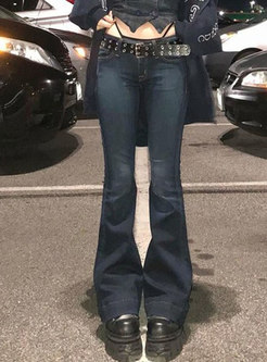 Sexy Low Rise Flare Jeans