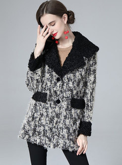 Casual Straight Loose Cotton-padded Coat