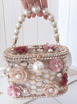 Clutch Purses with Pearl Diamonds for Wedding Prom Birthday Party Dinner Accessories