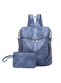 Purse Vintage Shoulder Bag Women Backpack 