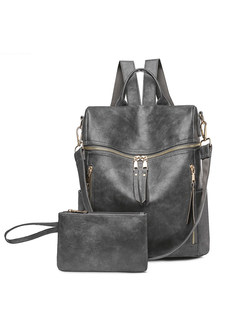 Purse Vintage Shoulder Bag Women Backpack 