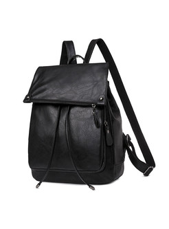 Women Backpack PU Leather Shoulder Bag School Bag