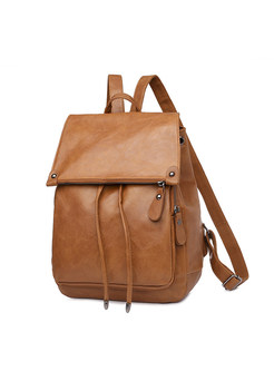 Women Backpack PU Leather Shoulder Bag School Bag