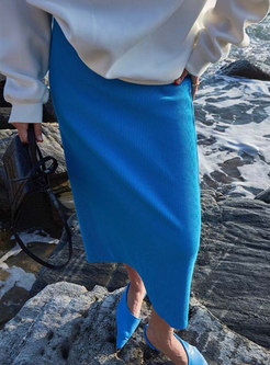 Summer Knitted Midi Skirts
