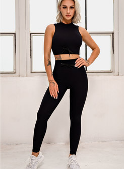 Women 2 Piece Seamless High Waist Matching Yoga Gym Activewear Outfits
