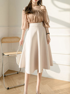 Summer Fashion Long Skirt