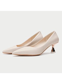 Summer women pointed dress shoes