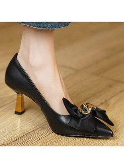 Women's Pointed Toe Heel Dress Shoes