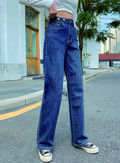 Women's Relaxed-Fit Straight-Leg Jean