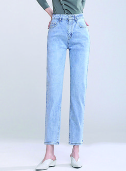 Women's Mid Rise Sweet Straight Jean