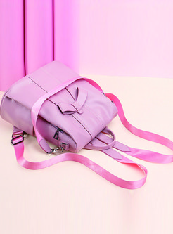 Travel Backpack Purse with Bow for Women