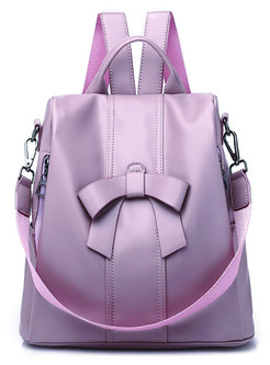 Travel Backpack Purse with Bow for Women