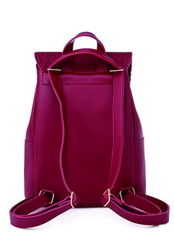 Women Casual Fashion Vegan Leather Shoulder Bag