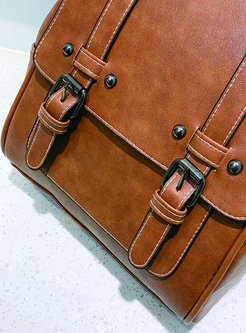 Convertible Leather Mini Daypacks Crossbody Shoulder Bag For Girls