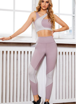 Women’s Yoga Outfits 2 piece Set Workout Tracksuits