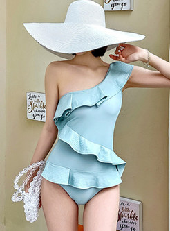 Women's One Shoulder Swimsuits