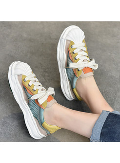 Women's Chunky Platform Running Fashion Shoes