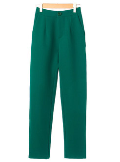 Women's 2 Piece Outfit Color Blocked Blazer and Pencil Pant Suits Set