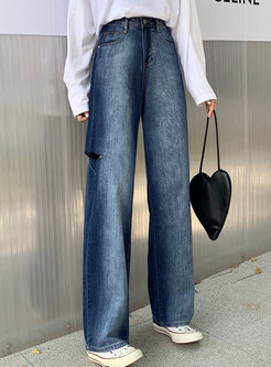 Women's Plus Size Wide-Leg Jean