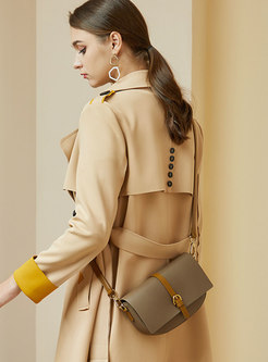 Women Casual Leater Mini Flap Crossbody Shoulder Bag
