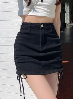 Women Summer Mini Denim Shorts