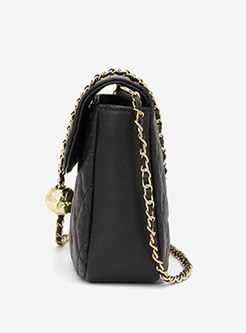 Women Small Handbags PU Leather Shoulder Bag with Chain Strap