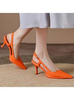 Women Pointed Toe High Heels Shoes