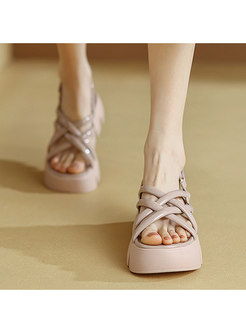 Womens Casual Comfort Summer Slip On Toe Strap Flat Flip Flop Sandals