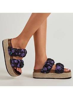 Women Summer Platform Wedge Sandals