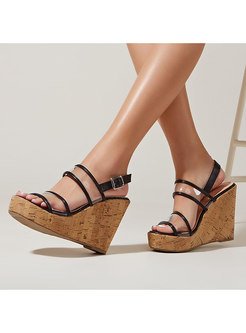 Women's Ankle Strap Wedge Sandals
