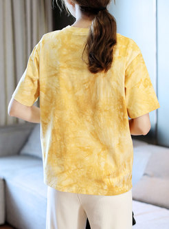 Women Short Sleeve Casual Cotton T-shirt