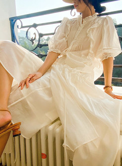 Elegant Flutter Solid Color Summer Skirt Suits for Women