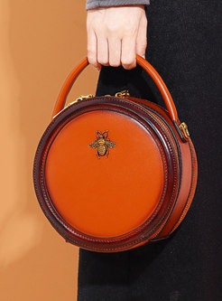 Fashion Round Pattern Bag for Women