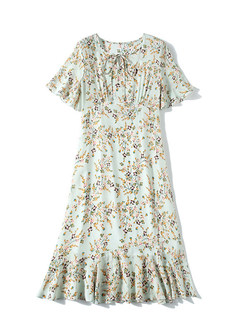 Sweet & Cute Floral Print Summer Dresses