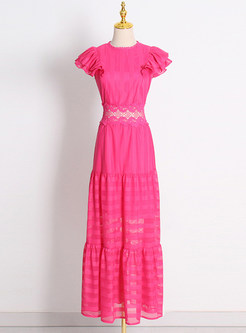 Elegant Sleeveless Summer Maxi Dress
